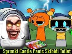 Cluiche Sprunki Castle Panic Skibidi Toilet