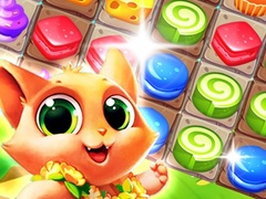Cluiche Cat Match 3