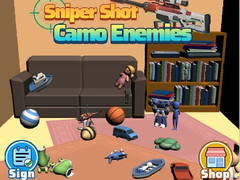 Cluiche Sniper Shot Camo Enemies