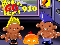Cluiche Monkey Go Happy Stage 910