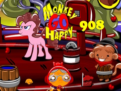 Cluiche Monkey Go Happy Stage 908