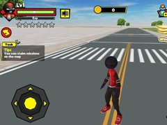 Cluiche Stick Rope Hero
