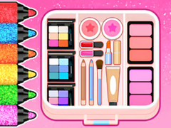 Cluiche Coloring Book: Makeup Tidy