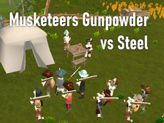 Cluiche Musketeers Gunpowder vs Steel
