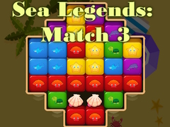 Cluiche Sea Legends: Match 3