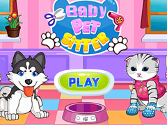 Cluiche Baby Pet Sitter