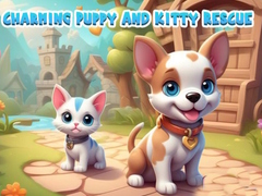 Cluiche Charming Puppy And Kitty Rescue