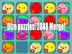Cluiche Dize puzzles: 2048 Merge!