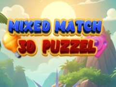 Cluiche Mixed Match 3d Puzzle