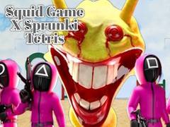 Cluiche Squid Game X Sprunki Tetris