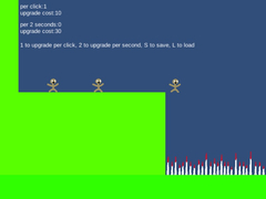 Cluiche Push People Off a Cliff Clicker