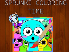 Cluiche Sprunki Coloring Time