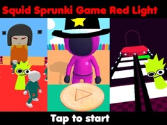 Cluiche Squid Sprunki Game Red Light