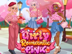 Cluiche Girly Romantic Pink