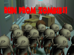 Cluiche Run from Zombies!
