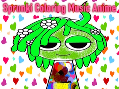 Cluiche Sprunki Coloring Music Anime