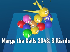 Cluiche Merge the Balls 2048: Billiards!