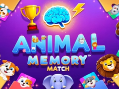 Cluiche Animal Memory Match