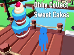 Cluiche Obby Collect Sweet Cakes