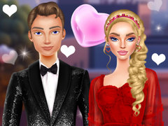 Cluiche Valentine's Day Couple Date