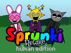 Cluiche Sprunki Retake: Human Edition