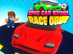 Cluiche Epic Car Stunt Race Obby