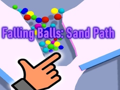 Cluiche Falling Balls: Sand Path