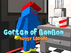 Cluiche Garten of BanBan huggy Escape