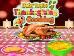 Cluiche Baby Taylor Thanksgiving Cooking