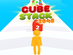 Cluiche Cube Stack 2048