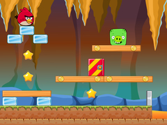 Cluiche Angry Birds Vs Green Pig