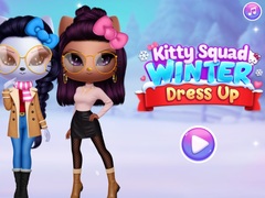Cluiche Kitty Squad Winter Dress Up