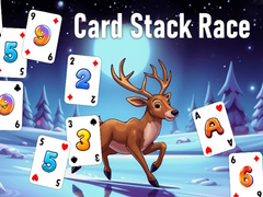 Cluiche Card Stack Race