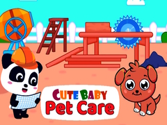 Cluiche Cute Baby Pet Care