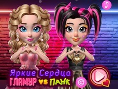 Cluiche Vibrant Hearts Glamour vs Punk