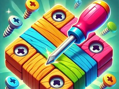 Cluiche Unscrew Wood Puzzle