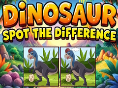 Cluiche Dinosaur Spot the Difference