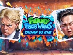 Cluiche Funny Face Wars Trump vs Kim