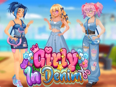 Cluiche Girly In Denim