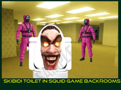 Cluiche Skibidi Toilet in Squid Game Backrooms