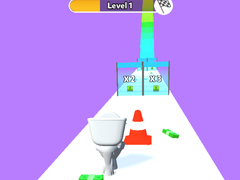 Cluiche Skibidi Toilet Money Stack