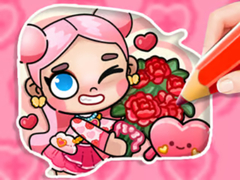 Cluiche Coloring Book: Avatar Valentine's