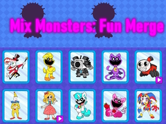 Cluiche Mix Monsters: Fun Merge