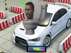 Cluiche Skibidi Toilet Parking Car