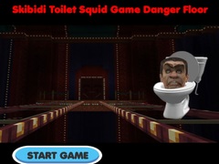 Cluiche Skibidi Toilet Squid Game Danger Floor