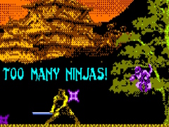 Cluiche Too Many Ninjas!