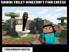 Cluiche Skibidi Toilet Minecraft Find Cheese