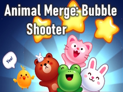 Cluiche Animal Merge: Bubble Shooter