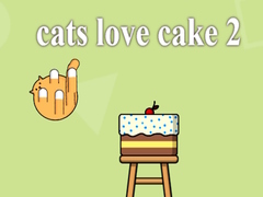 Cluiche Cats Love Cake 2