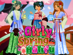 Cluiche Girly Spring Hanfu